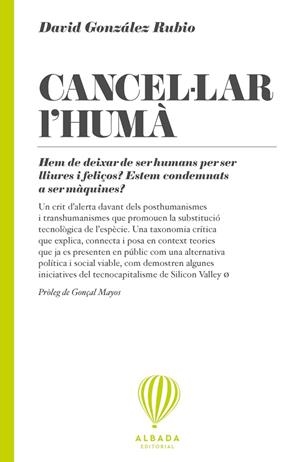 CANCEL·LAR L'HUMÀ | 9791399084238 | GONZÁLEZ RUBIO, DAVID | Cooperativa Cultural Rocaguinarda