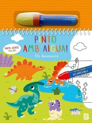 PINTO AMB AIGUA-ELS DINOSAURES | 9789403242866 | BALLON | Cooperativa Cultural Rocaguinarda