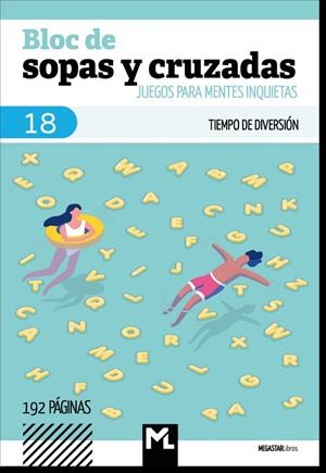BLOC DE SOPAS Y CRUZADAS 18 | 9789493482074 | AA.VV. | Cooperativa Cultural Rocaguinarda