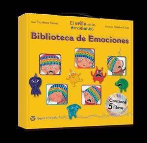BIBLIOTECA DE EMOCIONES (MALETÍN + 5 LIBROS) | 9786313073320 | AA.VV. | Cooperativa Cultural Rocaguinarda