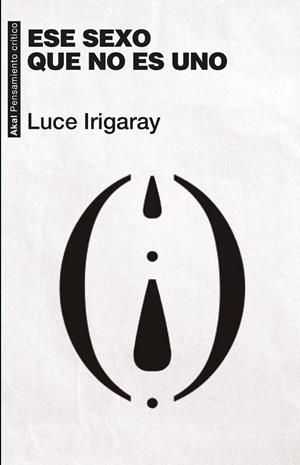 ESE SEXO QUE NO ES UNO | 9788446058670 | IRIGARAY, LUCE | Cooperativa Cultural Rocaguinarda