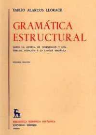 GRAMATICA ESTRUCTURAL | 9788424911058 | ALARCOS LLORACH, EMILIO | Cooperativa Cultural Rocaguinarda