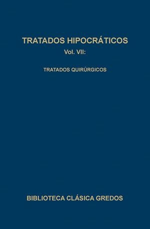 TRATADOS HIPOCRATICOS, VOL. VII | 9788424916107 | HIPOCRATES | Cooperativa Cultural Rocaguinarda
