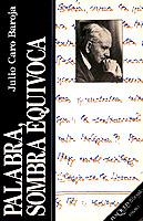 PALABRA, SOMBRA EQUIVOCA | 9788472231078 | CARO BAROJA, JULIO | Cooperativa Cultural Rocaguinarda