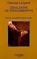 ZIBALDONE DEL PENSAMIENTO | 9788472231276 | LEOPARDI, GIACOMO | Cooperativa Cultural Rocaguinarda
