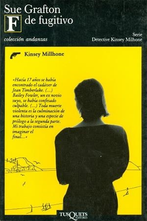 F DE FUGITIVO | 9788472233751 | GRAFTON, SUE | Cooperativa Cultural Rocaguinarda