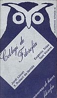 COLLEGI DE FILOSOFIA | 9788472235823 | LLOVET, JORDI | Cooperativa Cultural Rocaguinarda